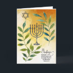Uppmuntra mig "Gud är vårt väsen" Kort<br><div class="desc">Uppmuntra mig stolt över att kunna erbjuda detta lugnande "Gud är vårt Refuge"-kort - Olive löv accentuerar det judiska folkets emblem med Psalm 46:1-2, olivoljans löv kommer från min ursprungliga vattenfärg och texten är handstämplad. Insidan har Psalm 31:24 "Var stark och ta ditt hjärta, allt du hoppas på i Herren."...</div>
