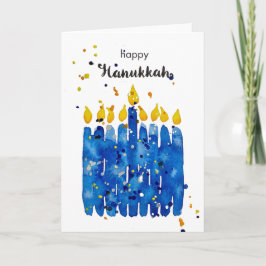 Uppmuntra mig Lycklig Hanukkah Kort
