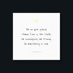 Uppmuntra Motivational Faith Bible Verse Quote Canvastryck<br><div class="desc">Uppmuntra motivationskristian-religionen Bible-citat från 1 Corinthians 16:13-14. En välsignelse och underbar presentidé för din älskade, vän eller familjemedlem.</div>