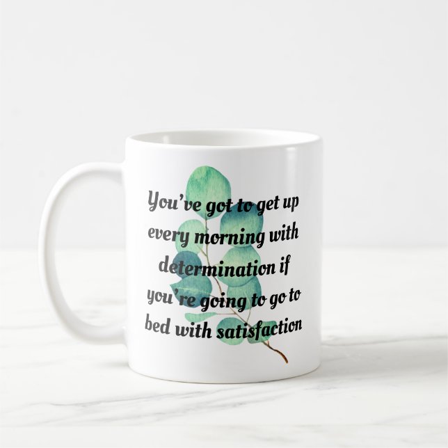 Uppmuntra Motiveringsot Kaffemugg (Vänster)