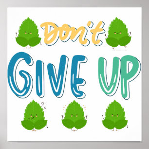 Uppmuntra mynning poster
