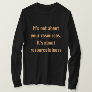 Uppmuntra ord med enkel text om kvinnor T-S T Shirt
