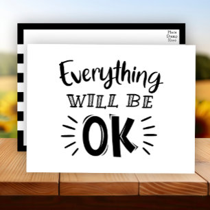 Uppmuntra, tänka på er Vänskap Vykort