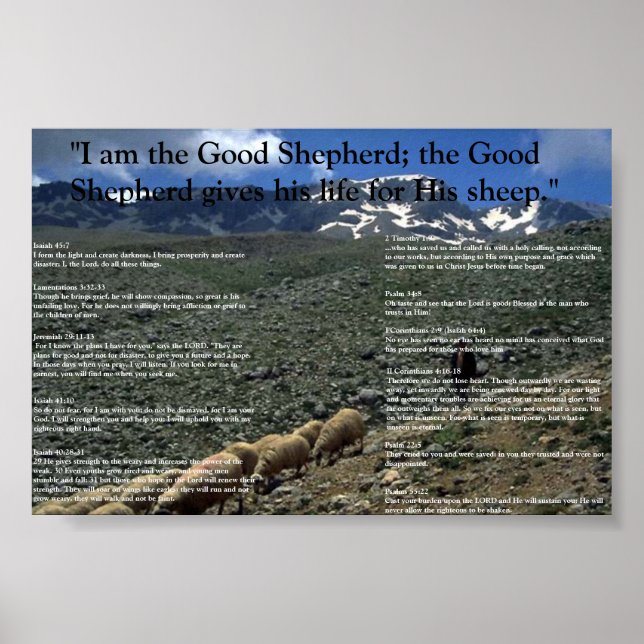 Uppmuntra Verses Poster (Framsidan)