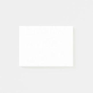 Uppmuntra vit post-it block