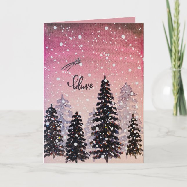 UppmuntraMig "Tro" jul Kort (Framsida)