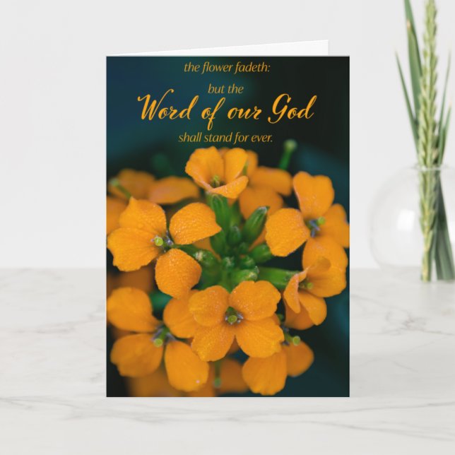 Uppmuntran av ett kort för lägre hälsning (Framsida)