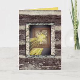 Uppmuntran av kabinfeber kort