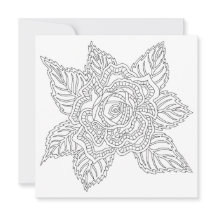 Uppmuntran för färgning av Ro i blomma 020617 Vuxe