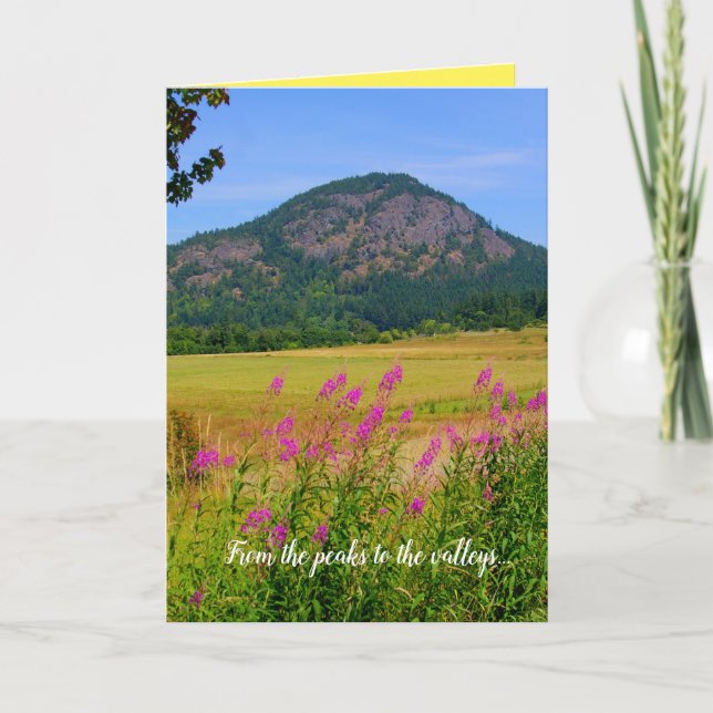 Uppmuntran, naturområdet, din egen ord kort (Framsida)