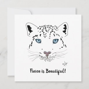 Uppmuntran till våld är vackert Snö Leopard
