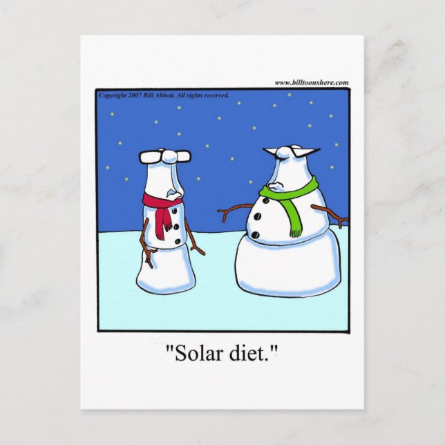 Uppmuntran till vykort för Humor (Framsida)