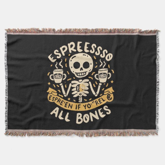 Uppmuntrande espresso, även om du är bara ben filt (Framsidan)