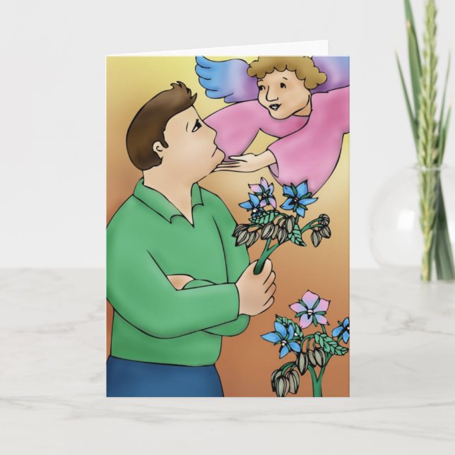 Uppmuntrande gelkort kort (Framsida)