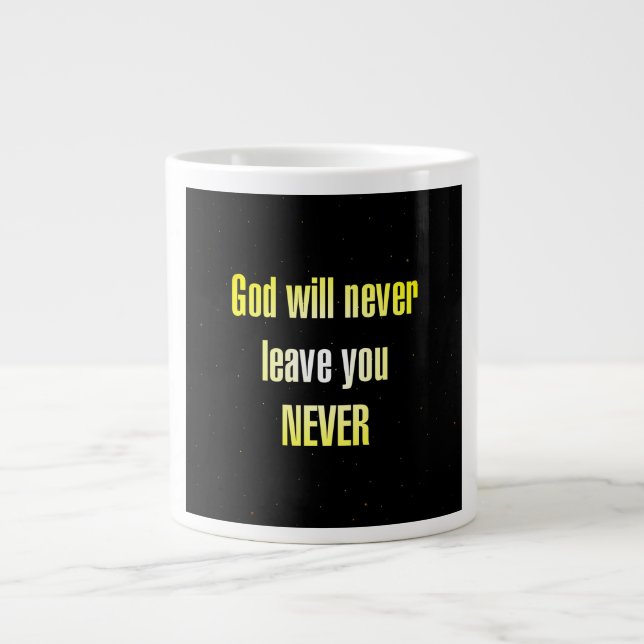 Uppmuntrare Citat # 88 Jumbo Mugg (Framsidan)
