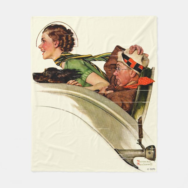 Uppmuntring Fleecefilt (Framsidan)