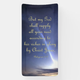 Uppmuntringsbanderoll - Filippinerna 4:19