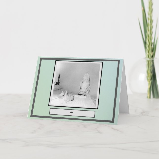 Uppmuntringsbönehälsningskort Kort (Framsida)