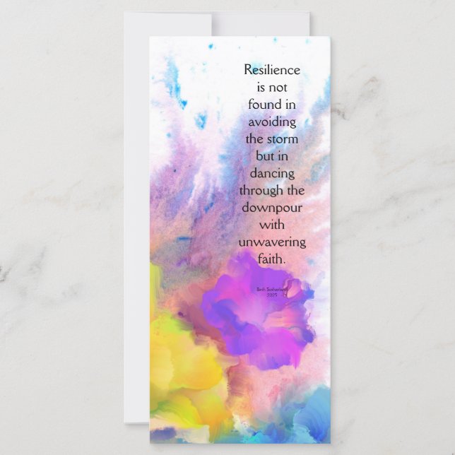 Uppmuntringskort för henne (Framsida)