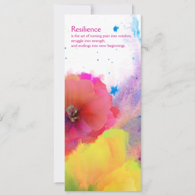 uppmuntringskort inbjudningar (Framsida)