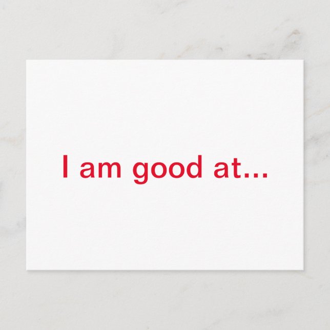 Uppmuntringskort Vykort (Framsida)