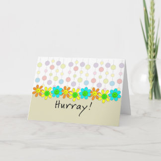 Uppmuntringskortet för strålningens senaste omgång kort