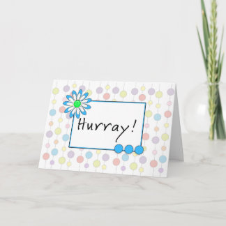 Uppmuntringskortet för strålningens senaste omgång kort