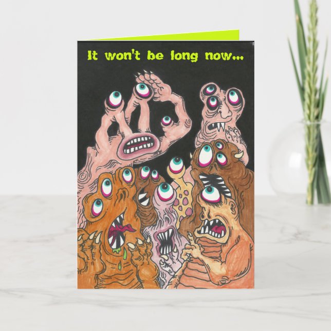 Uppmuntringsmonster för SAK är TITTAR Kort (Framsida)