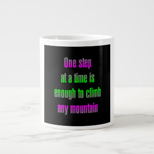 Uppmunttrande Citat # 125 Jumbo Mugg