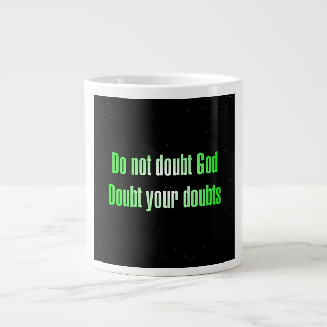 Uppmunttrande Citat # 14 Jumbo Mugg (Framsidan)