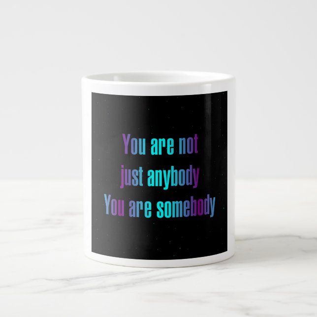 Uppmunttrande Citat # 362 Jumbo Mugg (Framsidan)