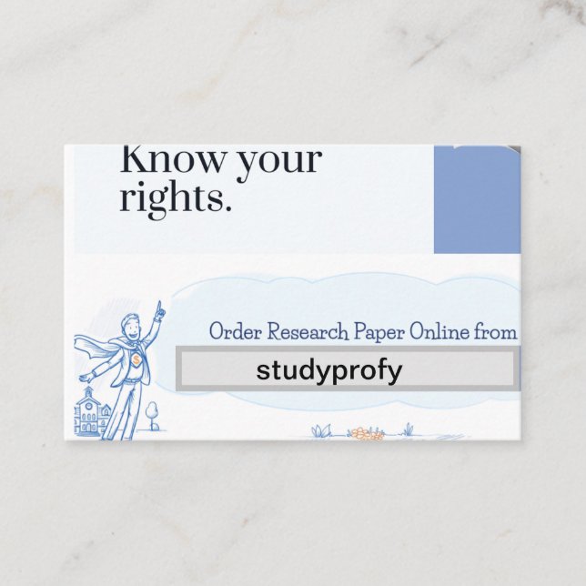 Uppnå akademisk spetskompetens med studieprofys visitkort (Framsida)