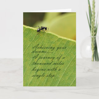 Uppnå dina drömmar kort