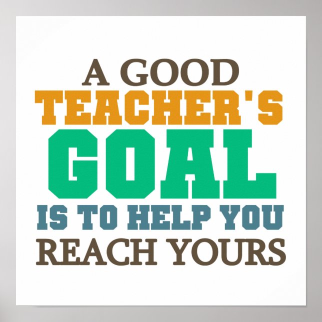 Uppnå dina mål poster (Framsidan)