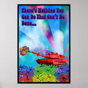Uppnå fredens Poster