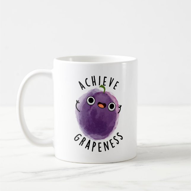 Uppnå graderingsfördel med praktisk grafik Pun Kaffemugg (Vänster)