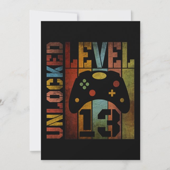 UPPNÅDD NIVÅ 13 INBJUDNINGAR (Framsida)