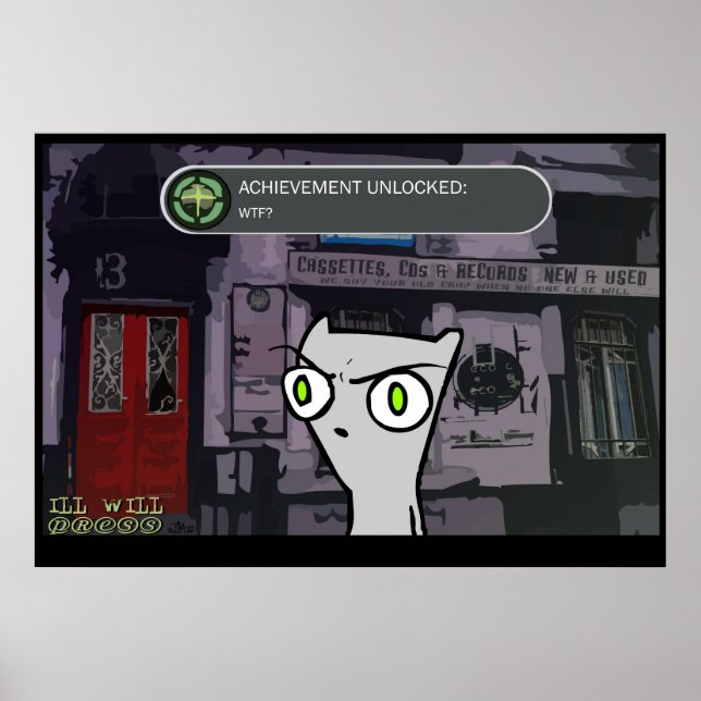 Uppnådd: WTF? : Skum Poster (Framsidan)
