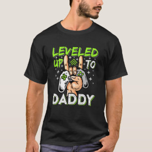 Uppnådde Nivå Till Pappa Video Spel Graviditet Ann T Shirt
