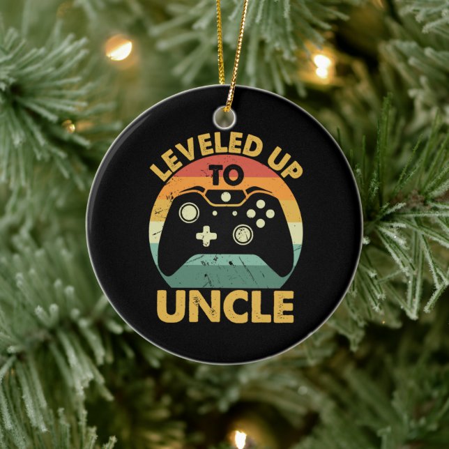 Uppnådde nivå Uncle Julgransprydnad Keramik (Träd)