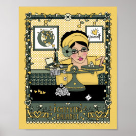 Uppnålar balans_C_8x10-Poster Poster