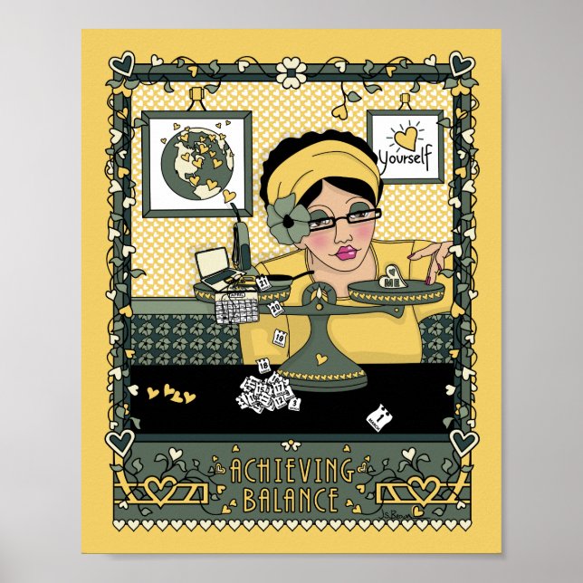 Uppnålar balans_C_8x10-Poster Poster (Framsidan)