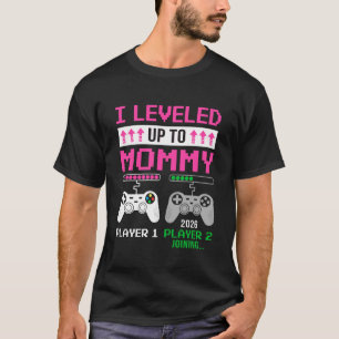 Uppnått Mamma-nivå 2026 Roligt TV-Spel Snart T Shirt