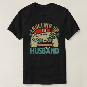 Uppnivå till make Brudgum att bli ungkarlsgammalja T Shirt