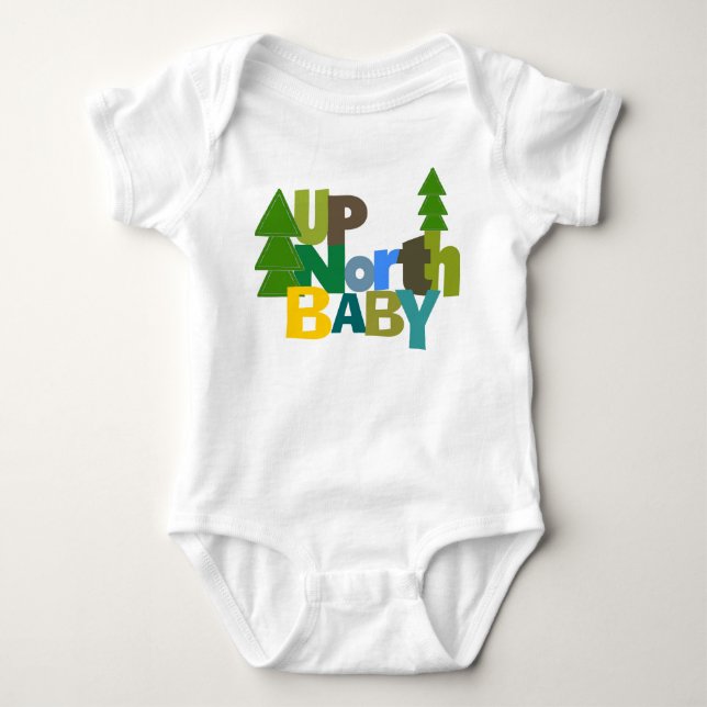 UppNorra Baby Tee (Framsida)