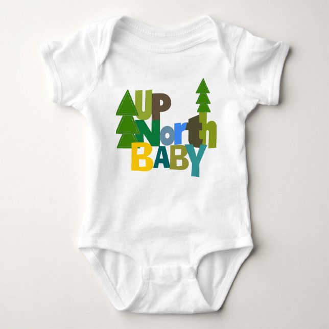 UppNorra Baby Tee Shirt (Framsida)