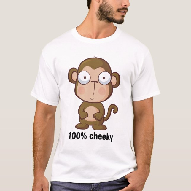 Uppnosig 100% t-shirt (Framsida)
