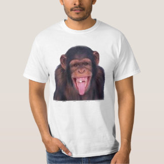 Uppnosig apautslagsplats t-shirt