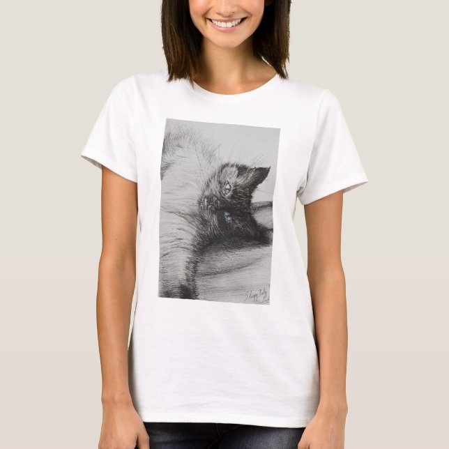 Uppnosig baby t shirt (Framsida)