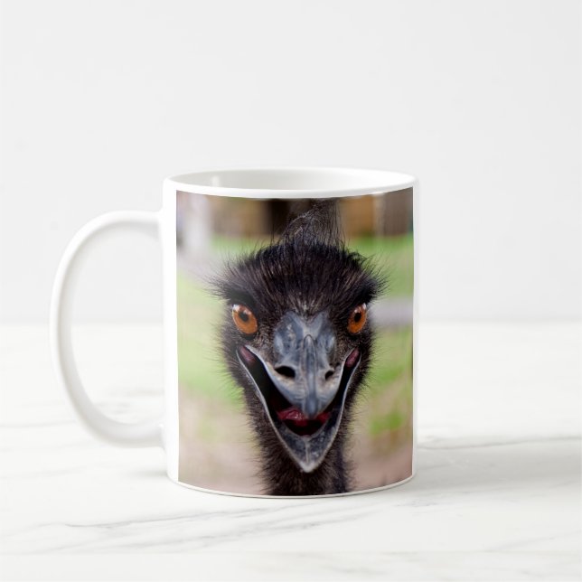 Uppnosig Emukaffemugg Kaffemugg (Vänster)